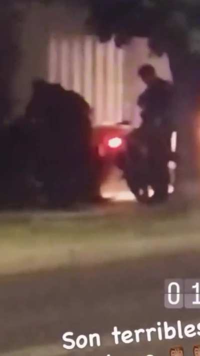 Así se está viviendo la movida contra motorizados en Almirante Brown