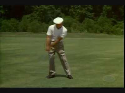 That’s just downright pornographic: Ben Hogan - Fundamental Swing Lesson