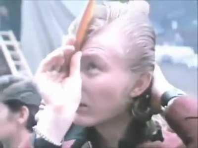 Now He is ready for concert. 60s-70s