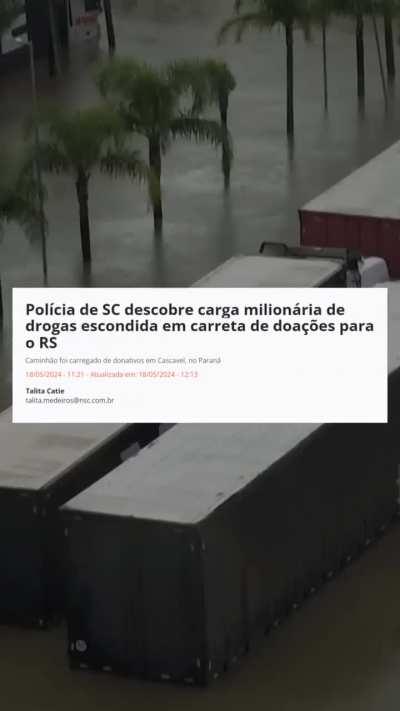 Por que os bolsonaristas implicaram tanto com a fiscalização dos caminhões de donativos para o RS?