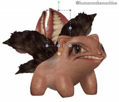 Thanks, I hate photoshopped creatures made from human face