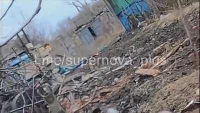 Ukraine's best POV enemy visible footage