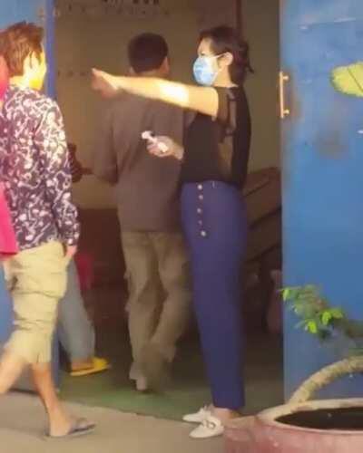 Yeah let me pass covid to everyone.