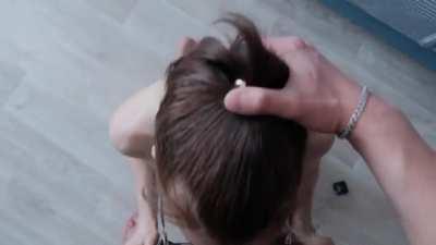 uses my mouth as fleshlight