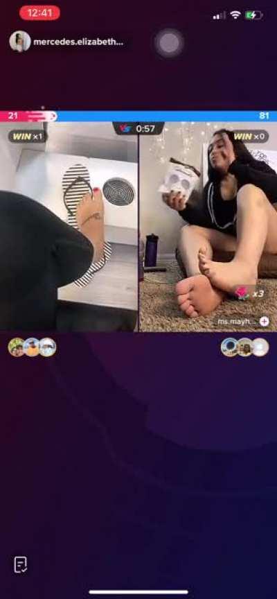 @mercedes.elizabeth1x live with @ms.mayhem2.0 today