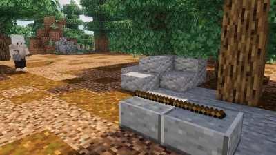 I used commandblocks to simulate realistic fishing in Minecraft