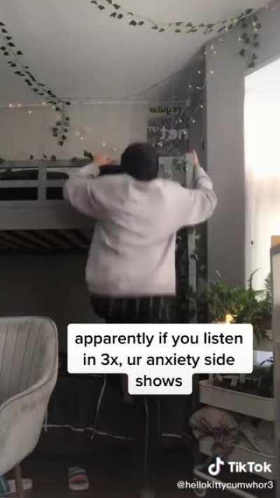Your anxiety side will show