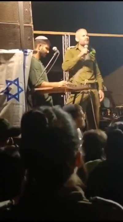 Israeli officer: “The happiest month of my life as long as I live over 40 years… the land is ours. The whole country! All of it! Including Gaza! Including Lebanon! The whole promised land! We’re going to come back big time! Gush Katif is this small compar