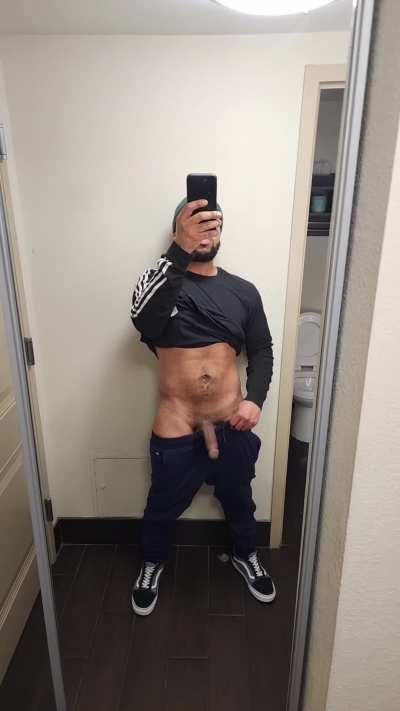 You like watching me fit my dick in my pants? 👀