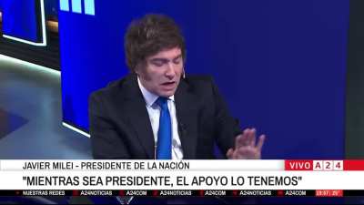 Milei habló sobre el caso Espert: 