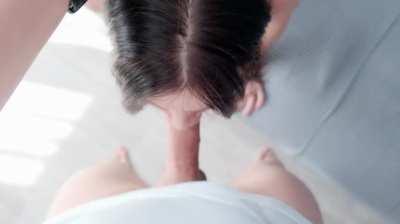 I'm glad if you like to fuck my mouth deeper