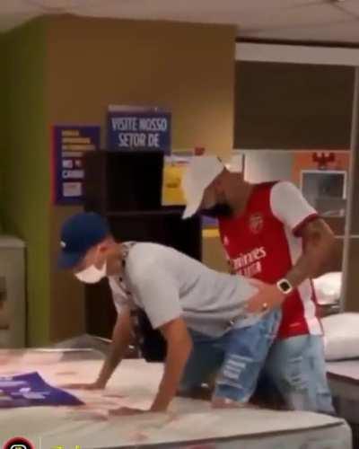 Just testing the bed with the homies