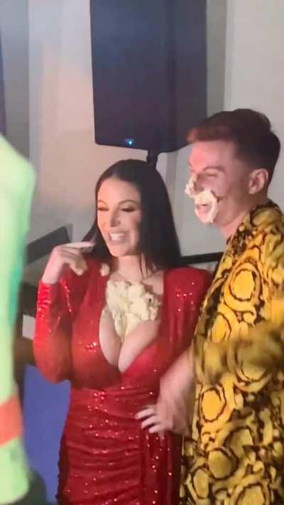 Your mom has been invited to your bully birthday party today, with making her know that he had humiliated you by making you lick his feet. Even though she goes to that party and enjoyed her self a lot while mocking you for being a pathetic cry assð¤£