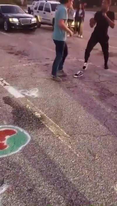 Park n’ ride scuffle