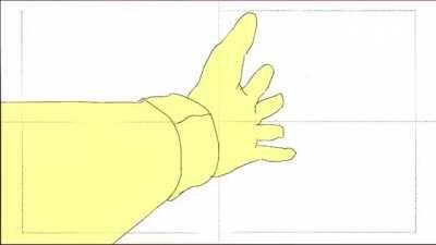 Genga of Isagi's Direct Shot. Animated by Nihira Hajime