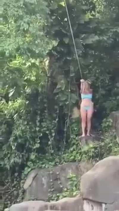 why would she let go so fast tho