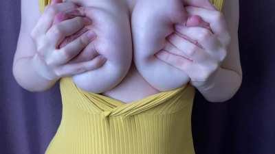 It's such a thrill to take off your bra and get out of tight clothes at the end of the day