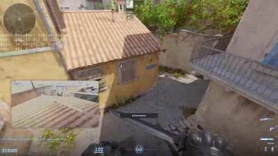 Found a better line-up for that crazy one-way (scope needed)!