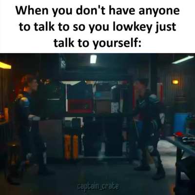 Just me, myself, and I