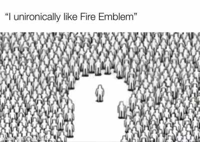 Wait you guys weren’t joking about the “self-hate”?