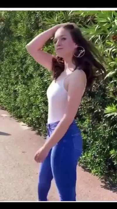 Strutting down the street