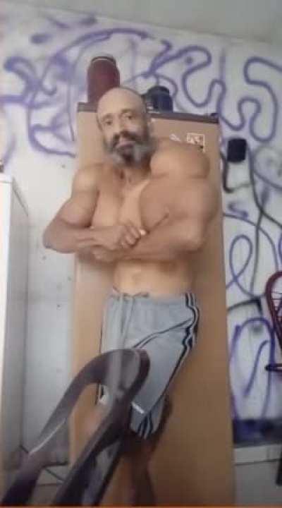 My guy wanted muscles and gave himself titties instead