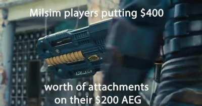 Milsim players when