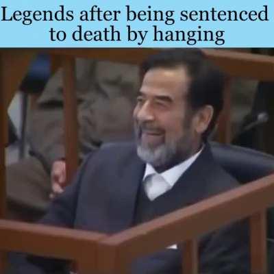 Sigmas laugh in the face of death