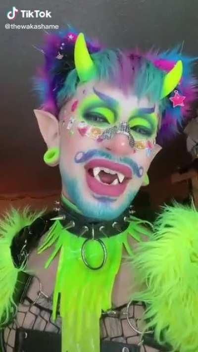 Mama was a rave goth and daddy was a furry