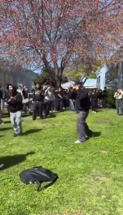 And I thought I was gonna see them fight.