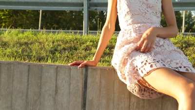 Flashing Pussy In The City