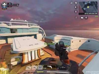 Clean Trickshot hit on the test server (using 120fps)