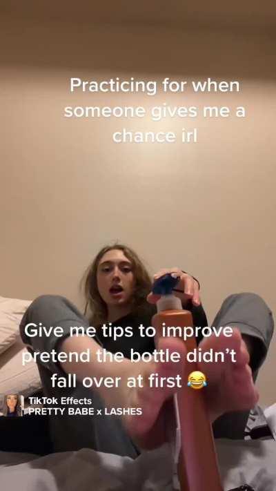 First footjob attempt ever ! give tips to get better 