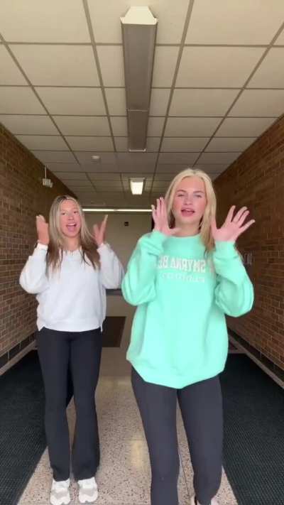 madison g and hannah d, shake