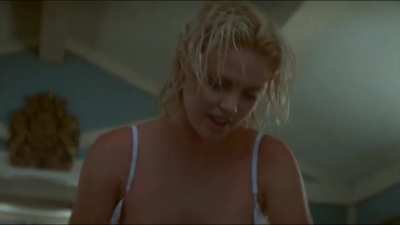 Charlize Theron lingerie ripped, 2 days in the valley