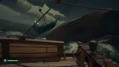 An alternate version of “Captain, look!!!”