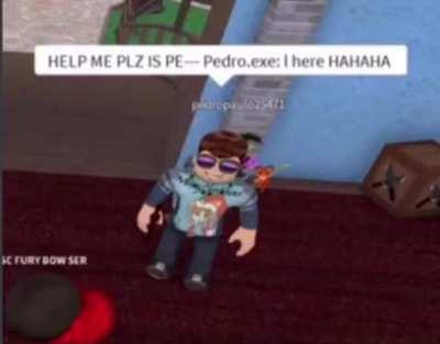 Oh no PEDRO.EXE IS HERE 😱😱😱😰😰😥