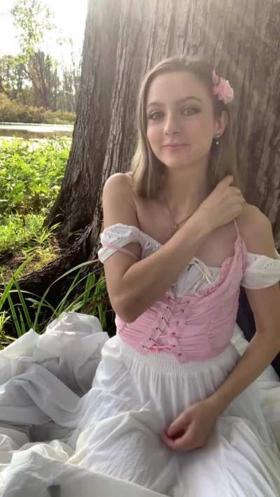 teasing you in my cosplay outfit