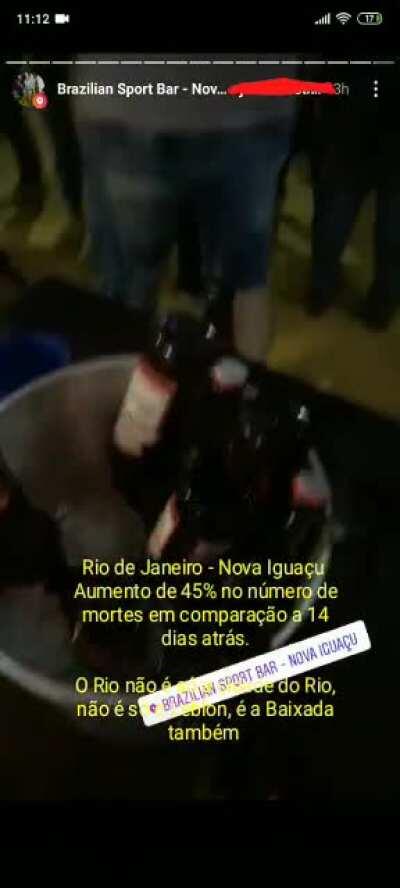 Enquanto o Rio se vê diante de um aumento de casos e um número de mortes por dia voltando a crescer a população média volta ao seu cotidiano social. Sem máscara, sem medidas de precaução e o distanciamento social é um sonho utópico.