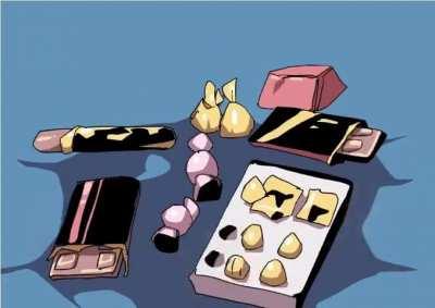 Riko & Yoshiko play chocolate game [Love Live!]