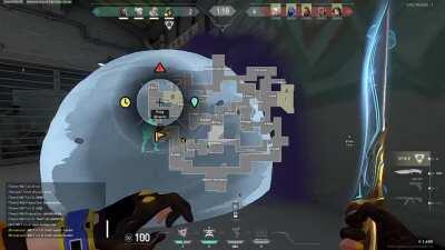 Map pinging can be very useful when you know an OPer is holding a tight angle. (smokes needed)