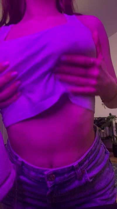 one word about my boobs