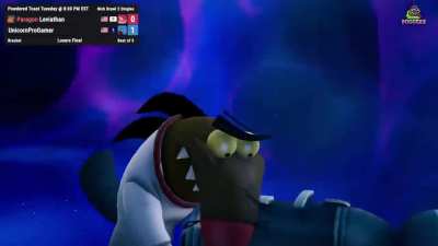 Clip of the day! Player Leviathan combos into super, then starts typing in twitch chat, MID MATCH