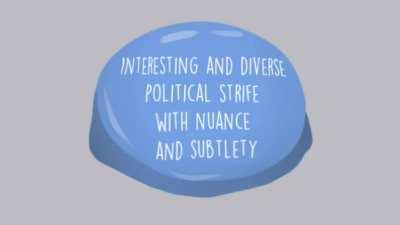 Writing political drama is hard, okay?