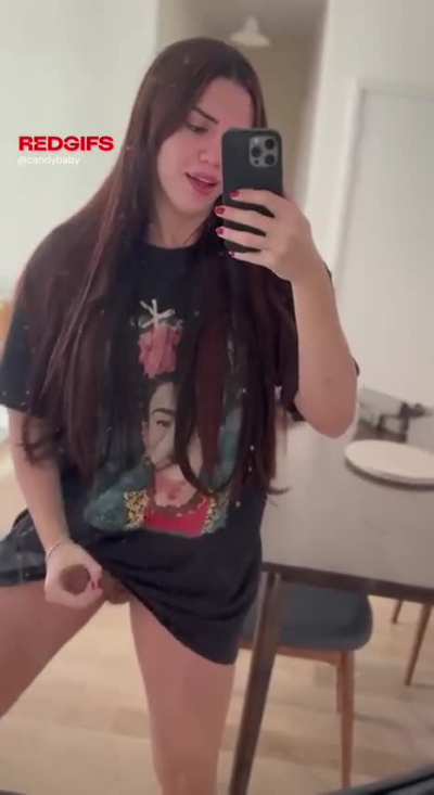 Are u scared for a dick party? btw i would be happy if u follow my friend on IG for more of her sexy vids. Link is in the comments