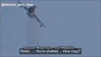 Russian jet pissed off. repost yes