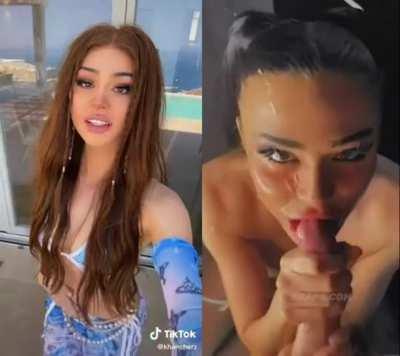 From Tiktok To Sucking Cock 😮