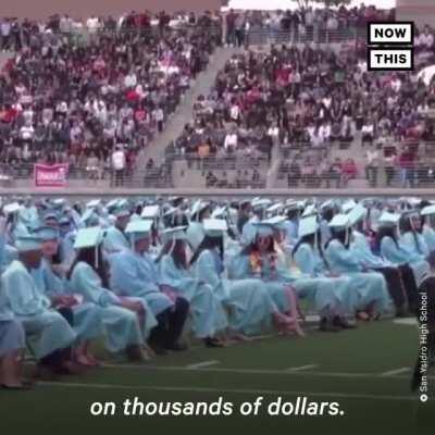 Valedictorian slams ineffective school staff in graduation speech