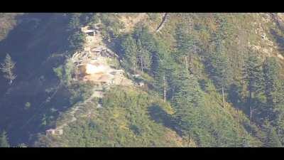 Indian Army hitting back at Pakistani Posts with ATGM during recent clashes at LoC