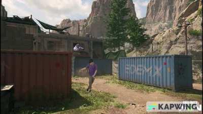 Bro, there is a sniper camping the office, don't push. My squad mate :